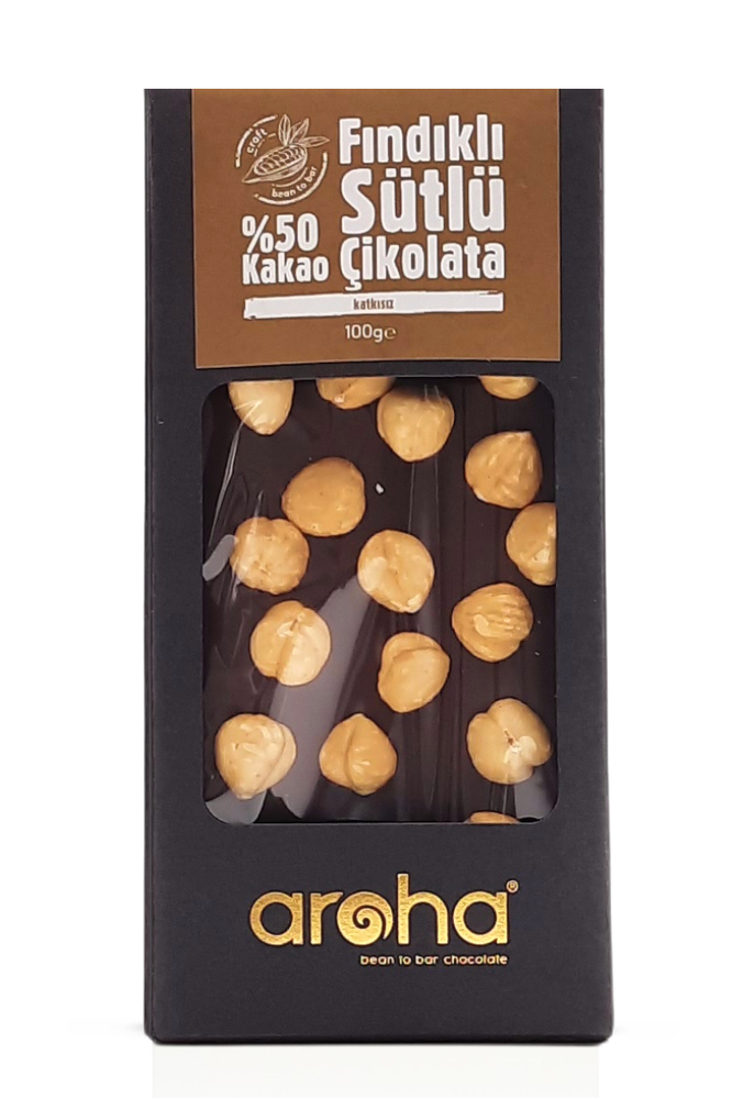 AROHA FINDIKLI SÜTLÜ ÇİKOLATA 110GR