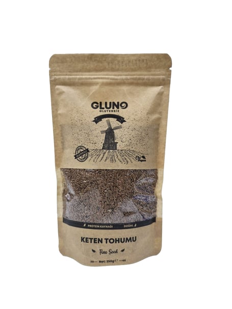 GLUNO GLUTENSİZ KETEN TOHUMU 250G