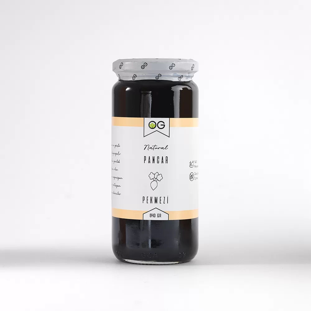 OG ORGANİK GURMEM PANCAR PEKMEZİ 640GR