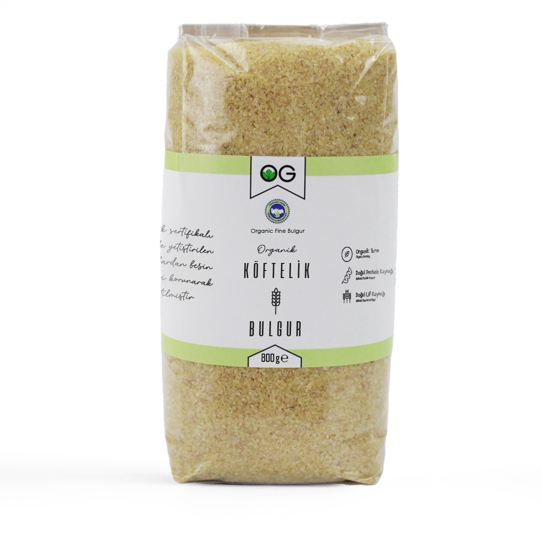 OG NATURAL ORGANİK KÖFTELİK BULGUR 800G
