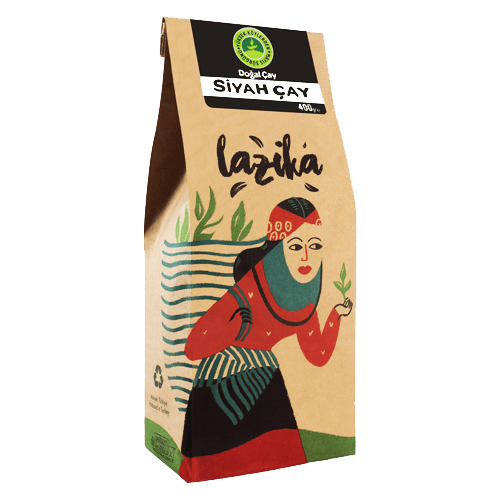 LAZİKA SİYAH ÇAY KRAFT 400 G