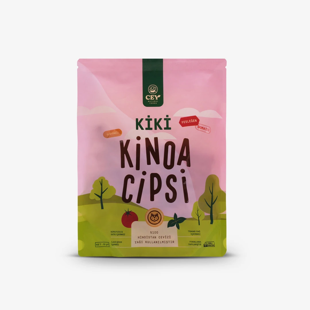 CEY KİKİ DOMATES FESLEĞEN KİNOA CİPSİ 30 GR