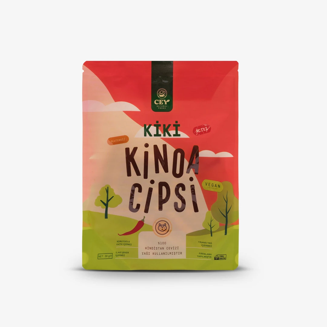 CEY KİKİ  ACILI KİNOA CİPSİ 30 GR